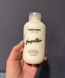 Jupiter Anti Dandruff Shampoo For Women & Men - Physician-Formulated For Flaky, Itchy, Oily, Dry Scalp Treatment - Vegan, Sulfate Free - Color Safe & Paraben Free Anti-Dandruff Shampoo With Zinc 41 61cS46gfF6L 1