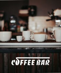 Konitz Coffee Bar Cappuccino Coffee Cups Set with Saucers, White Cappuccino Cups Set of 4 - 6 oz Coffee Cup Set with Saucers, Porcelain Cappuccino Cup 1 Giftboxed Set 35 61cS8OL1RBL