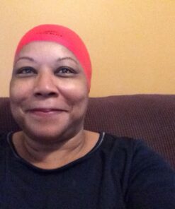 Reversible Silicone Swim Cap, Waterproof 2-in-1 Swimming Caps for Men and Women with Carry Bag, Flexible Adult Swimmers Cap for Short and Medium Length Hair Red/White 11 61cU Y1jSeL