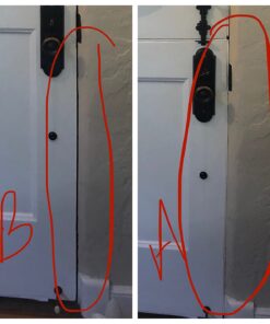 33Feet Long Weather Stripping for Door,Insulation Weatherproof Doors and Windows Seal Strip,Collision Avoidance Rubber Self-Adhesive Weatherstrip,(2 Rolls,16.5Ft/10m Each,White) 33Ft White 25 61cULkqfjL