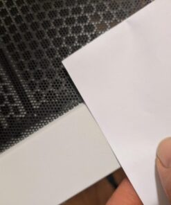 Fractal Design Meshify C - Compact Mid Tower Computer Case - Airflow/Cooling - 2X Fans Included - PSU Shroud - Modular Interior - Water-Cooling Ready - USB3.0 - Tempered Glass Side Panel - White TG 76 61cV8HJ96rL