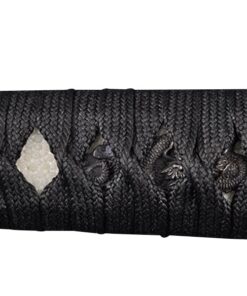 Handmade Sword - Aluminium Alloy Unsharpened Iaido Training Katana/Wakizashi Sword, Handmade, Full Tang, Black Scabbard (Musashi Wakizashi) 12 61cVYqNxZNL