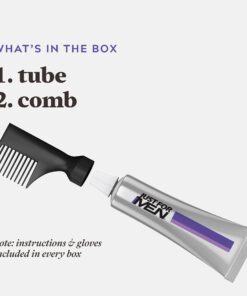 Just For Men Touch of Gray, Mens Hair Color Kit with Comb Applicator for Easy Application, Great for a Salt and Pepper Look - Medium Brown, T-35, Pack of 3 (Pack of 3) Medium Brown T-35 9 61can6zPAGS