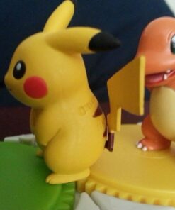 Takaratomy Official Pokemon X and Y MC-001 ~ 1.5" Pikachu Action Figure 46 61cayca C6L