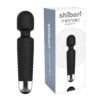 Shibari Mini Halo Vibrator, Wand Massager Vibe, Cordless, Quiet, High Power & Waterproof, Vibration Clitoris Stimulation, Adult Sex Toys, Personal Vibrator for Women, Sex Vibrators (Black) Black 23 61cc0vI1RRL 1