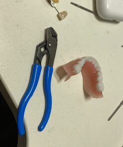 CHANNELLOCK 424 Straight Jaw Tongue & Groove Pliers, 4.5-inch | 1/2-inch Jaw Capacity | 3 Adjustments | Forged High-Carbon U.S. Steel | 90° Teeth Grip in Both Directions | Made in USA, Polished Steel 23 61cemmgT8lL