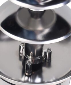 4 Tiers Commercial Stainless Steel Hot New Luxury Chocolate Fondue Fountain - Quickly And Directly Melt Chocolate, Adjustable Stanza Temperature, Heat Stability - Easy To Clean And Easy To Set Up 8 61cf3qb5HVL