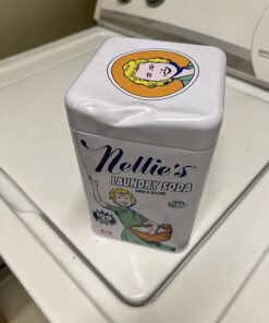 Nellie's Laundry Soda - Concentrated Laundry Detergent Powder - 100 Loads - Eco-Friendly, Vegan, Hypoallergenic, Fragrance-Free, and Non-Toxic Formula Fragrance Free 3.3 Pound (Pack of 1) 28 61cgXS43bTL