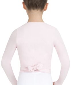 Alternative view of Capezio Little Girls' Classics Wrap Top Big Girls (7-16) 7-8 Pink