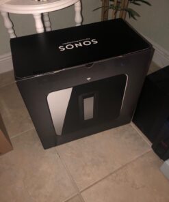 Sonos Sub - The Wireless Subwoofer for Deep Bass - Black 42 61cld3MAdyL