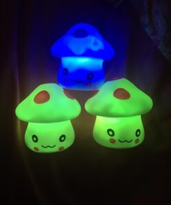 7 Color Romantic Mushroom Christmas LED Night Light Lamp Battery Party Decor ... Style1 39 61coE8hG4uL