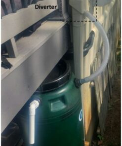 Oatey Mystic Rainwater Collection System, 2 in. x 3 in., Polyvinyl Chloride (PVC), White 36 61cp7s4OlVL