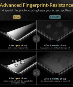 ESR Tempered-Glass Screen Protector Compatible with iPhone 11 Pro/iPhone XS/iPhone X, Easy Installation Frame, Case Friendly, Premium Tempered-Glass Screen Protector for iPhone 5.8 Inch (2019), 2 Pack 30 61crWkDc7UL