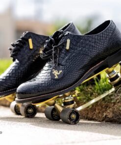 Modern Elements Metal Aglets Shoelace Tips - Set of Four Tips and Screws - Includes Screwdriver Gold 39 61crtOMRErL