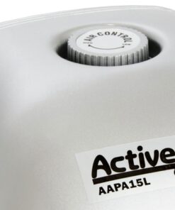 Hydrofarm AAPA15L Active Aqua, 4 Outlets, 6W, 15 L/min Air Pump, Silver,Grey 22 61ct4RmixWL