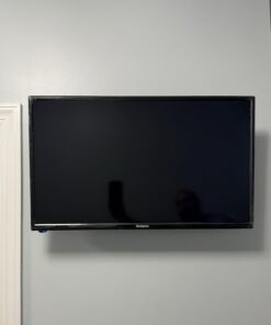 Amazon Basics Full Motion Articulating TV Monitor Wall Mount for 26" to 55" TVs and Flat Panels up to 80 Lbs, Black 26-inch to 55-inch TVs Articulating 16 inch Extension 35 61ctIhaiZwL