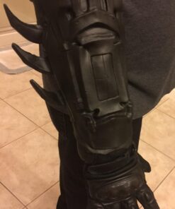 Rubie's Costume Men's Arkham City Deluxe Batman Gloves One Size Black 24 61cv9vApW7L