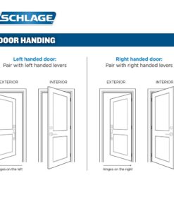 SCHLAGE Connect Camelot Touchscreen Deadbolt with Built-In Alarm and Handleset Grip with Accent Lever, Satin Nickel, FE469NX ACC 619 CAM RH, Works with Alexa Right Camelot 26 61cwToyRRNL 1