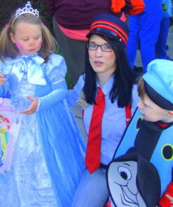 Adult Navy Blue Train Engineer Conductor Driver Hat Costume Accessory 14 61cwa3GDMWL