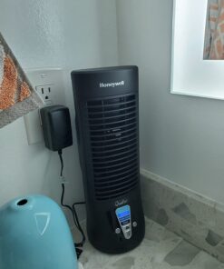Honeywell HTF210B QuietSet Personal Table Fan, Black – Oscillating Personal Fan with Quiet Operation and 4 Levels of Power and Sound 30 61cwmKy4adL