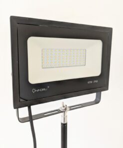 Onforu 2 Pack 60W LED Flood Light, 6000lm, IP66 Waterproof Work Light with Plug, 6500K Daylight White Super Bright Security Light for Outdoor, Yard, Garden, Garage, Lawn 60.0 Watts 33 61cylZANwCL