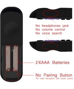 Gvirtue Lost Remote Control Replacement Compatible with Roku 1, Roku 2, Roku 3, Roku 4, (HD, LT, XS, XD), Roku Express. Do NOT Support Roku Stick, Roku Premiere, Roku Ultra, Roku TV or Roku Game 25 61d0TXv3XGL