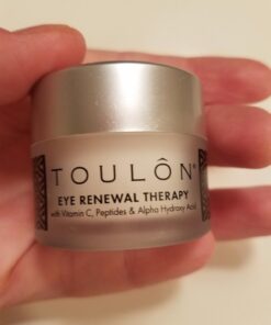 TOULON Eye Cream for Dark Circles, Puffiness and Wrinkles. Reduces Fine Lines with Vitamin C, Peptides & Alpha Hydroxy Acid. Minimizes Crows Feet, Puffy Eyes and Bags 44 61d23hS6nYL