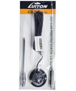 CB Antenna 28 inch 27 Mhz CB Radio Antenna Full Kit with Heavy Duty Magnet Mount Mobile/Car Radio Antenna Compatible with President Midland Cobra Uniden Anytone by LUITON Cb Antenna 12 61d2sZPWAZL