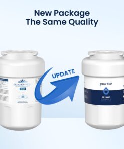 Alternative view of GLACIER FRESH MWF Water Filters for GE Refrigerators, NSF 42 Replacement for SmartWater MWFP, MWFA, GWF, HDX FMG-1, WFC1201, RWF1060, 197D6321P006, Kenmore 9991, 1 Pack 1 Count (Pack of 1) White