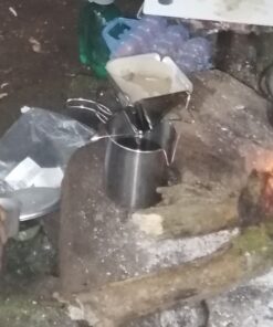 GSI Outdoors Glacier Stainless Steel Bottle Cup I Lightweight Cup or Pot for Travel, Camping and Backpacking - 24 oz Large (Pack of 1) 33 61d6DjjmVrL