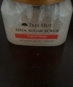 Tree Hut Shea Sugar Scrub Tropical Mango, 18oz, Ultra Hydrating and Exfoliating Scrub for Nourishing Essential Body Care Mango Puree 1.12 Pound (Pack of 1) 42 61d7nPVSwUL