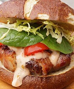 Burger Master Innovative 8-in-1 Burger Press & Freezer Container Makes 8 Quarter-Pound Burgers 32 Oz., Tasty Amazing Burgers, Easy-To-Clean & Dishwasher Safe 1 32 61d8ufdEKvL