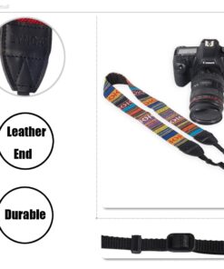 National wind Restoring ancient ways Universal Camcorder Camera Shoulder Strap Neck Belt for DSLR Nikon Canon Sony Olympus Samsung (LYN-202) 5 61d91E1y3DL
