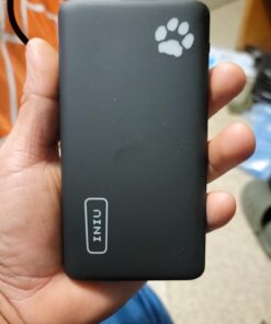 INIU Portable Charger, Slimmest 10000mAh 5V/3A Power Bank, USB C in&out High-Speed Charging Battery Pack, External Phone Powerbank Compatible with iPhone 15 14 13 12 11 Samsung S22 S21 Google iPad etc Black 42 61dA6AJTcpL