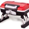 Cuisinart CGG-180T Petit Gourmet Portable Tabletop Propane Gas Grill, Red 17.6 x 18.6 x 11.8-Inch Petit Gourmet Tabletop Gas Grill, Red