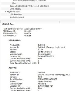 Anker 4-Port USB 3.0 Ultra Slim Data Hub for Macbook, Mac Pro/mini, iMac, Surface Pro, XPS, Notebook PC, USB Flash Drives, Mobile HDD, and More 0.7 ft USB-A 3.0 67 61dCVUzHj5L