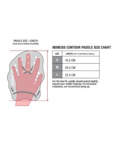 Speedo Nemesis Contour Paddle Black Large 21 61dDPBNP2mL