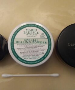 Mario Badescu Special Healing Face Powder for Oily and Troubled Skin, Reduces T-Zone Shine, Decongests Pores and Balances Excess Oil, Gentle Sulfur Powder for Skin Care 26 61dEzEu1hdL
