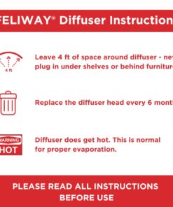 FELIWAY MultiCat Calming Pheromone, 30 Day Refill - 1 Pack 23 61dGrY8PHUL