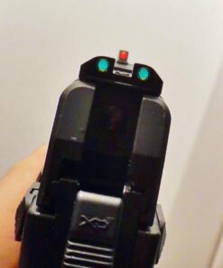 TRUGLO Fiber-Optic Handgun Night Sight | Compact Durable Snag-Resistant High-Visibility Red Front & Green Rear Sight for Handguns Springfield XD Set 24 61dI3U2Np7L