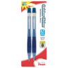Pentel® Quicker Clicker™ Automatic Pencils, 0.7 mm, Blue Barrel, Pack Of 2 Pencils 9 61dIN7SdwjL