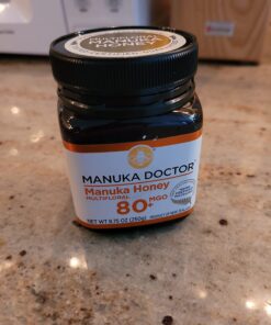 MANUKA DOCTOR - MGO 80+ Manuka Honey Multifloral, 100% Pure New Zealand Honey. Certified. Guaranteed. RAW. Non-GMO (8.75oz) Multifloral MGO 80 8.75 Ounce 25 61dImzIgJGL