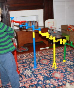 Marble Run: 123 Piece Set (103 Durable Pieces and 20 Marbles) Exclusively at MINDWARE! 26 61dJeEWImYL