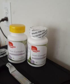 Zahler - Iron Supplement with Vitamin C - Capsule Iron Pills for Women and Men - High Absorption, Easy on Stomach, Kosher Ferrous Iron Supplements with Vitamins C, B12, Folate & More - 100 Count 100 Count (Pack of 1) 38 61dJg3L16nL