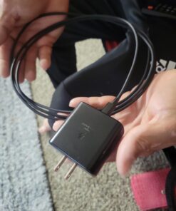 2023 New 45W Samsung Charger Type C Super Fast Charging USB C Android Charger for Samsung Galaxy S23 Ultra/S23/S23+/S22/S22 Ultra/S22+/Note 10/20/S20/S21, Galaxy Tab S7/S8, PPS Charger & 6ft C Cable 35 61dK83H2NL