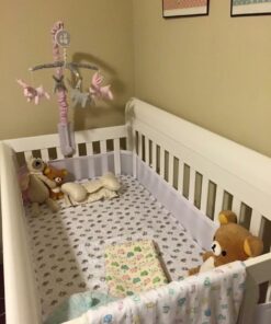 DaVinci Kalani 4-in-1 Convertible Crib in White, Greenguard Gold Certified 37 61dLDvIzCL