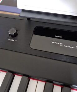 RockJam 88 Key Digital Piano Keyboard Piano with Full Size Semi-Weighted Keys, Power Supply, Sheet Music Stand, Piano Note Stickers & Simply Piano Lessons 32 61dLs0s82L