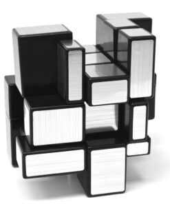 D-FantiX Shengshou Mirror Cube 3x3x3 Speed Cube 3x3 Mirror Blocks Cube Different Shapes Silver Cube 57mm 20 61dM6sbETL