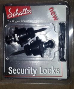 Schaller 14010401 Security Straplocks, Black Chrome 53 61dMQ6R4r4L