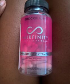 Hairfinity Hair Vitamins - Scientifically Formulated with Biotin, Amino Acids, Supplement That Helps Support Hair Growth - Vegan - 60 Veggie Capsules (1 Month Supply) 60 Count (Pack of 1) 30 61dQ7UJD5sL